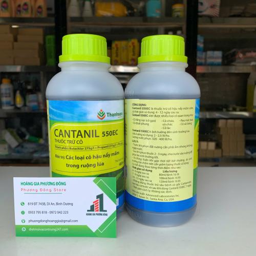 Thuốc trừ cỏ CANTANIL 550EC  Thuốc trừ cỏ CANTANIL 550EC