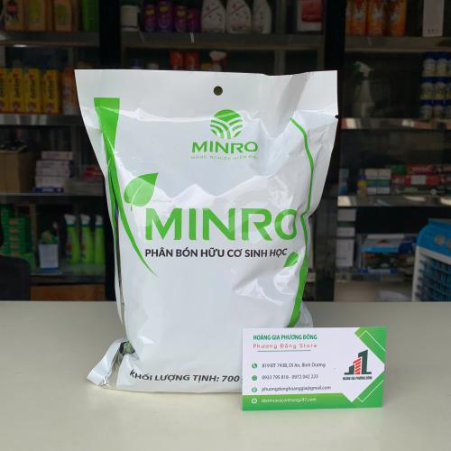 Phân bón hữu cơ sinh học minro (viên nở) Phân bón hữu cơ sinh học minro (viên nở)