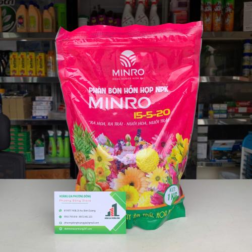 Phân bón HH NPK minro 15-5-20 Phân bón HH NPK minro 15-5-20