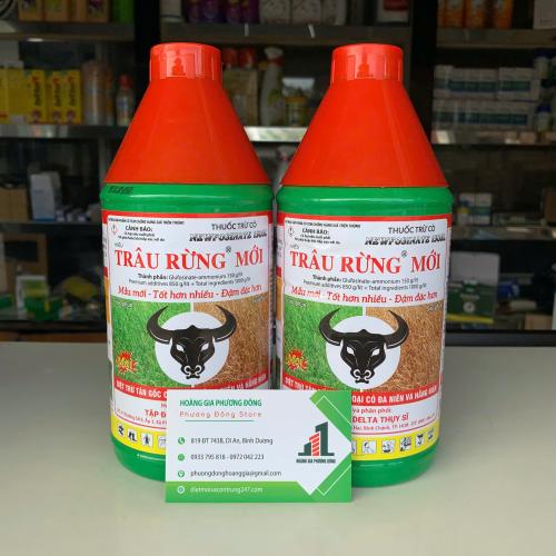 Thuốc trừ cỏ Newfosinate 150SL (trâu rừng mới) - 900ml Thuốc trừ cỏ Newfosinate 150SL (trâu rừng mới) - 900ml