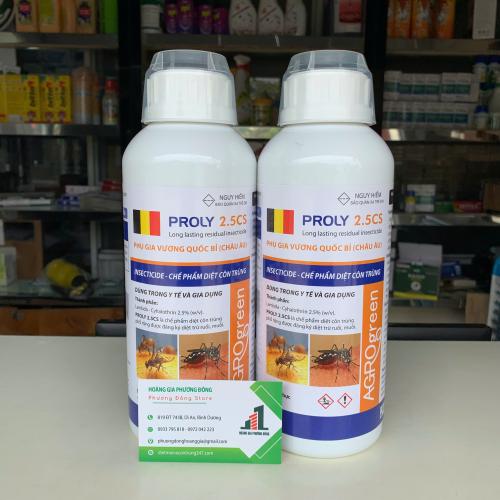 Thuốc diệt muỗi, côn trùng Proly 2.5CS Thuốc diệt muỗi, côn trùng Proly 2.5CS