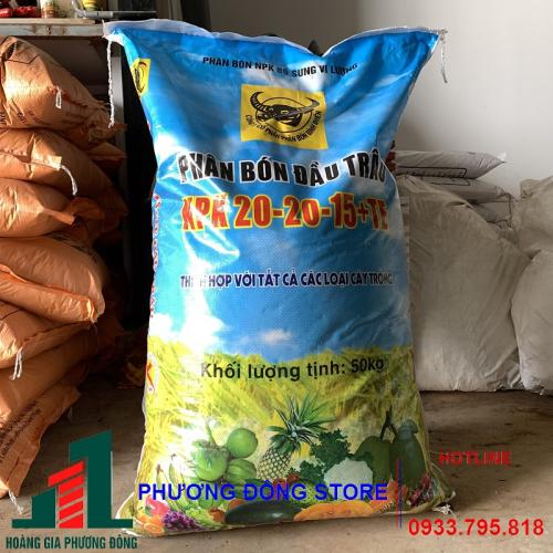 Phân bón đầu trâu 20-20-15-+TE Phân bón đầu trâu 20-20-15-+TE